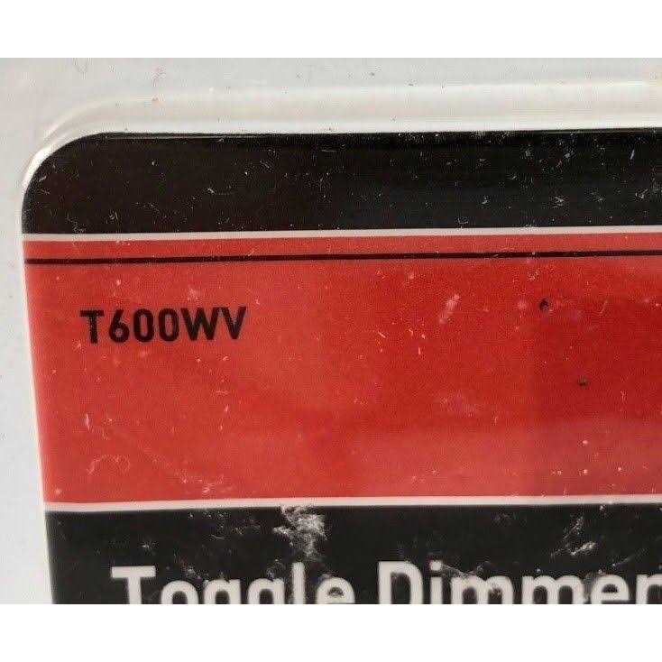 Pass & Seymour T600WV Single Pole Toggle Dimmer White - Image 5
