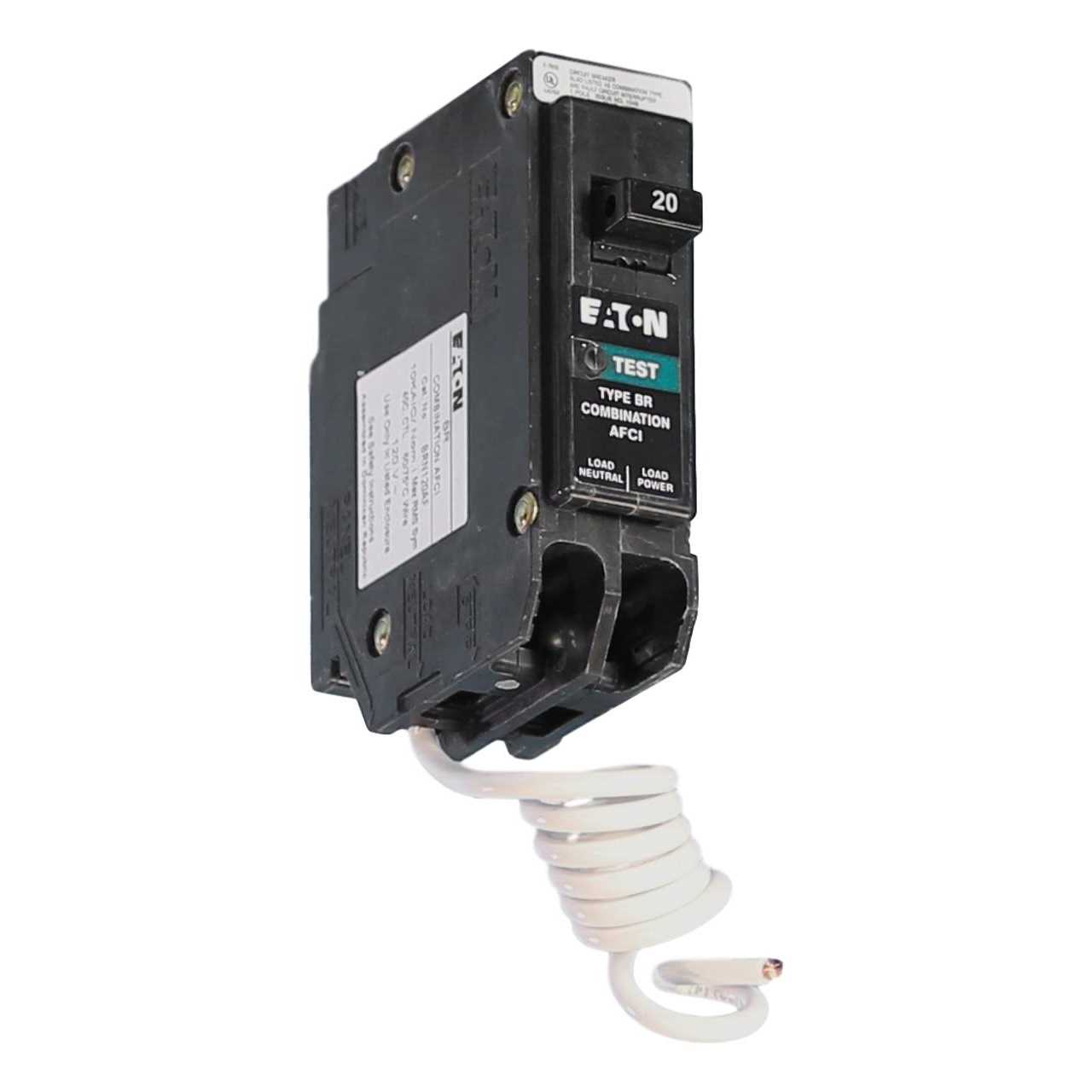 Eaton BRN120AF Single Pole Circuit Breaker - Image 2