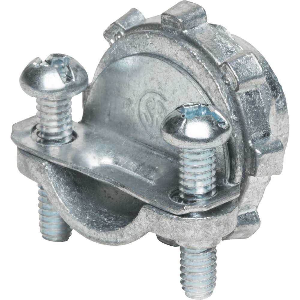 Arlington 8400 1/2 Cable Connector with round End stop