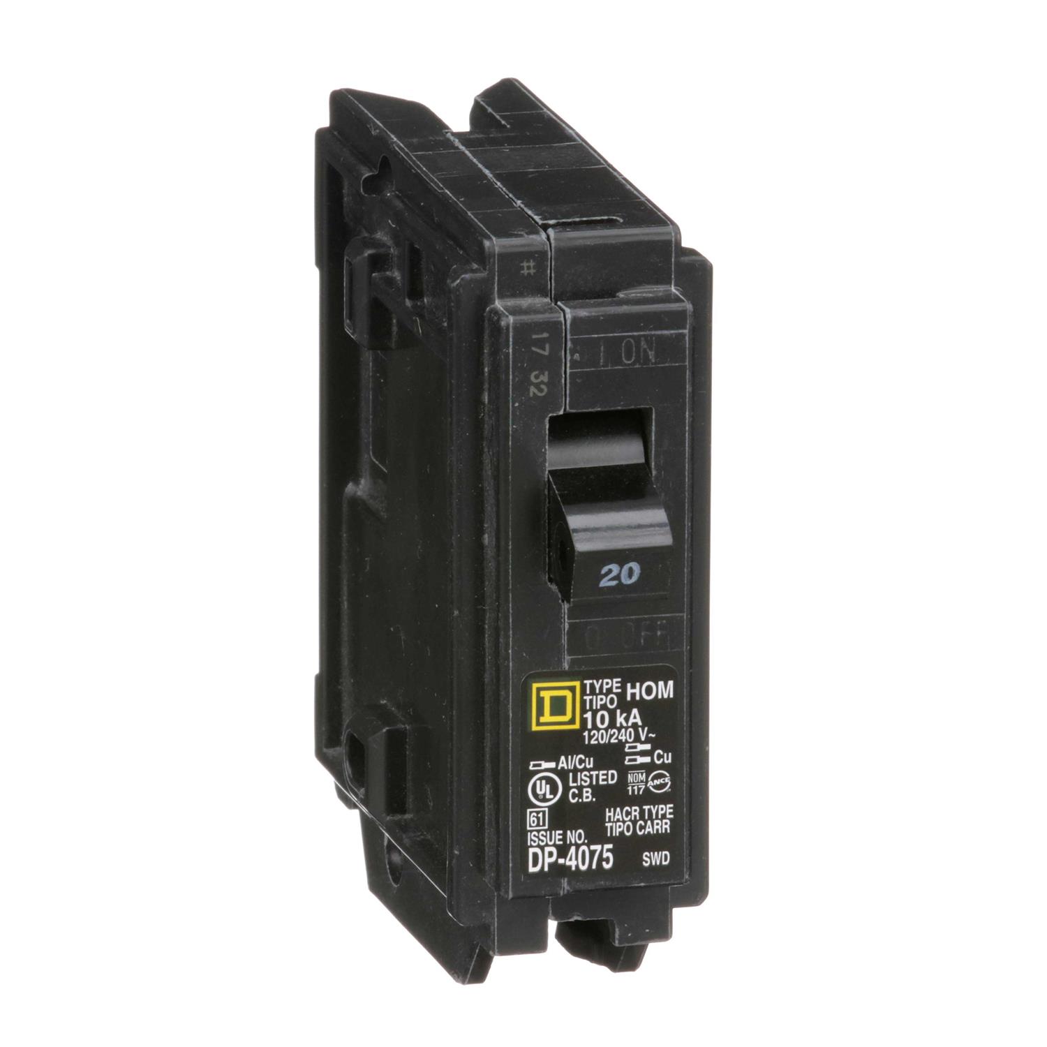 Square D HOM120 Circuit Breaker