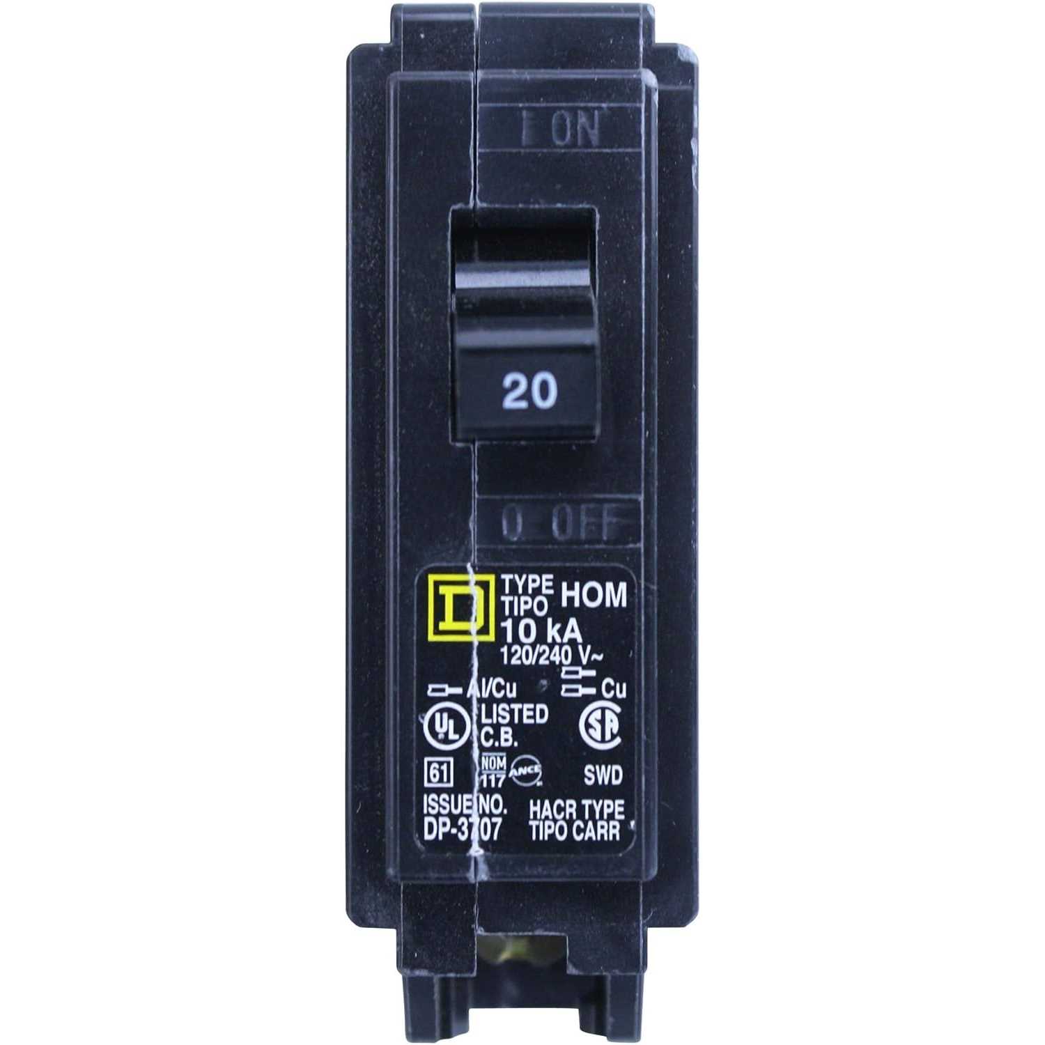 Square D HOM120 Circuit Breaker - Image 5