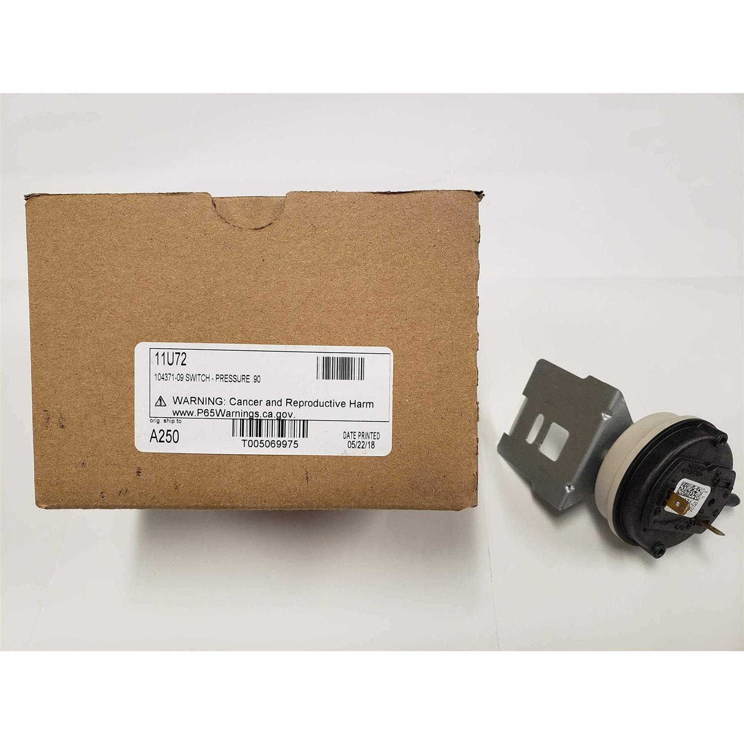 Lennox AIR Pressure Switch .90 104371-09 / 11U72 - Image 2