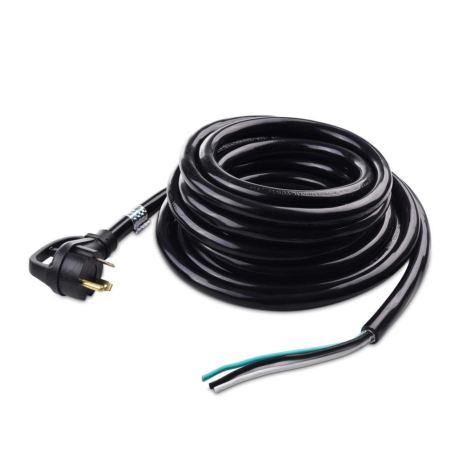 Cable Matters 3 Prong Replacement 30 AMP RV Power Cord 25 ft - Image 3
