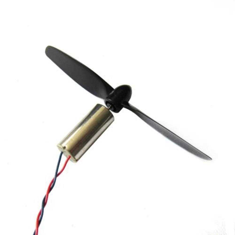 Hobbypower 8520 Coreless Brushed Motor Set 53000rpm 8.5x20mm + 75mm CW CCW Propeller - Image 2