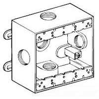 Bell 5342-0 Weatherproof Box,3/4 in Hub - Image 2