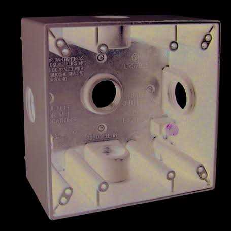 Bell 5342-0 Weatherproof Box,3/4 in Hub - Image 3