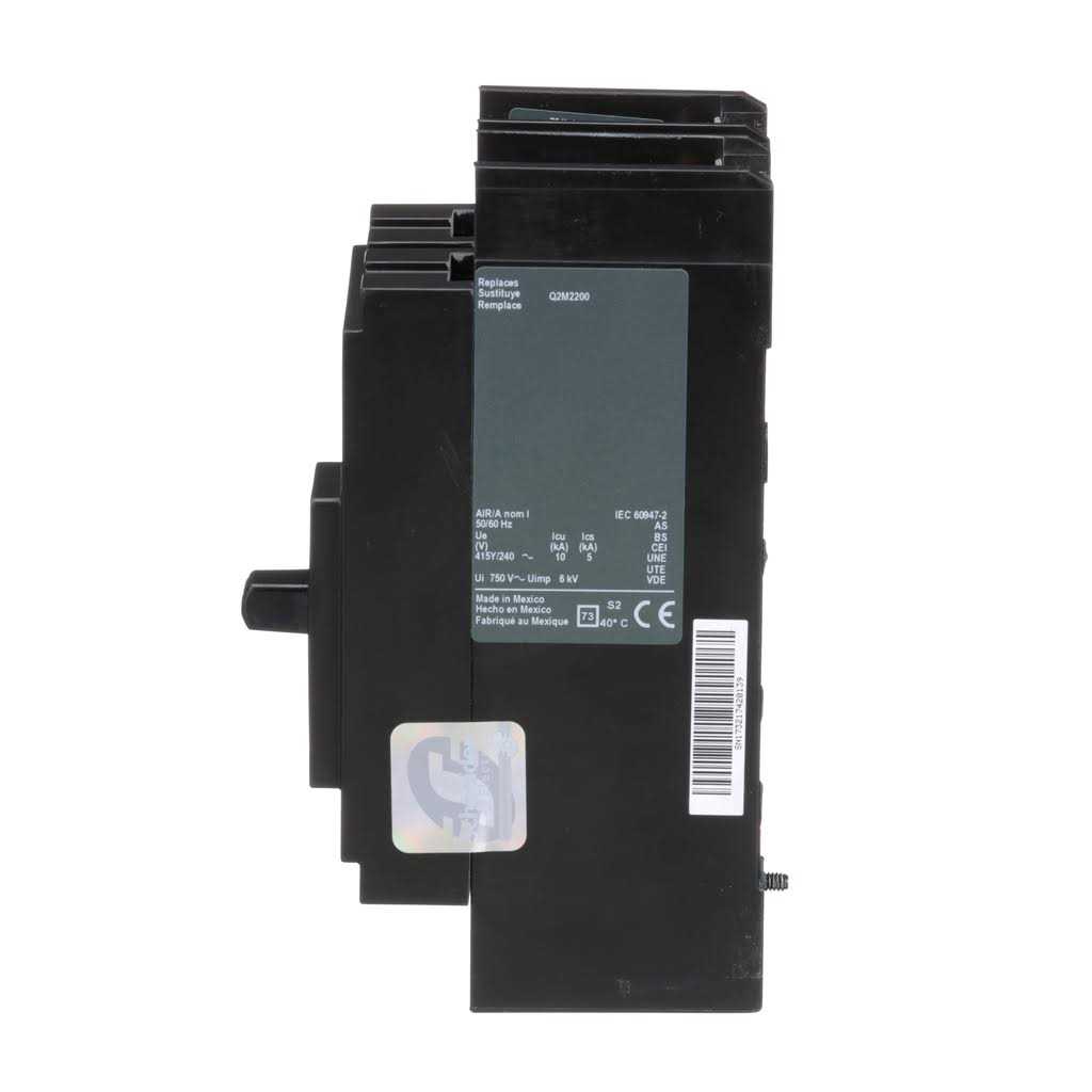 QBP22200TM Square D 200 Amp Molded Case Circuit Breaker - Image 3