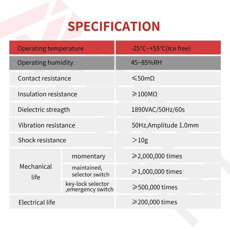 APIELE 22mm 3 Position Selector Switch Maintained 2NO XB2-20X/31 - Image 3