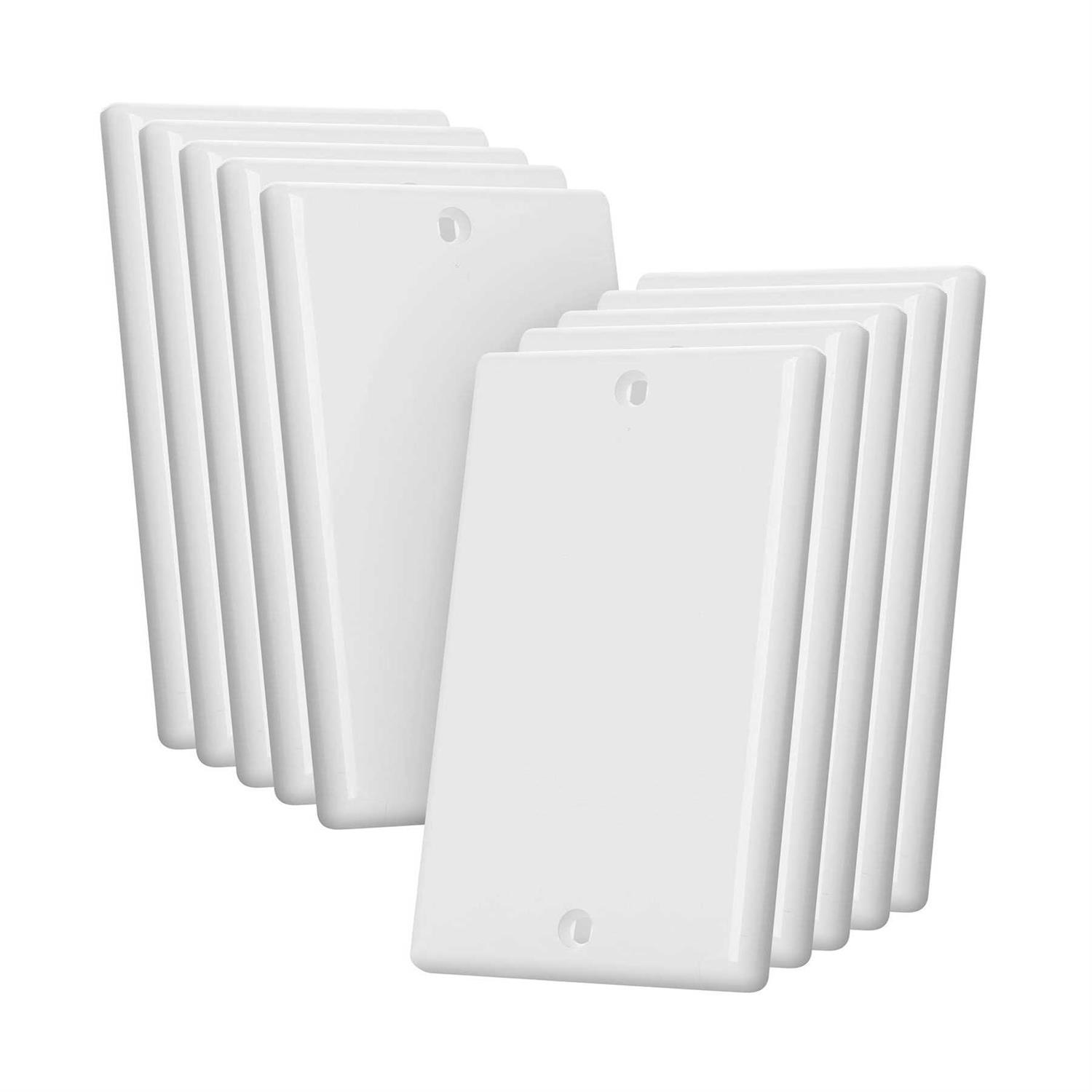 Bates Blank Wall Plate Wall Plates Pack of 10 Wall Plate Cover