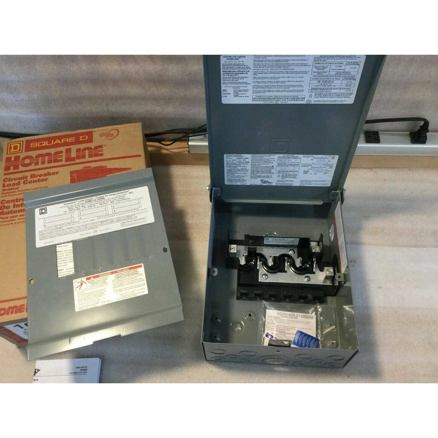 Square D HOM612L100RB Load Center - Image 5