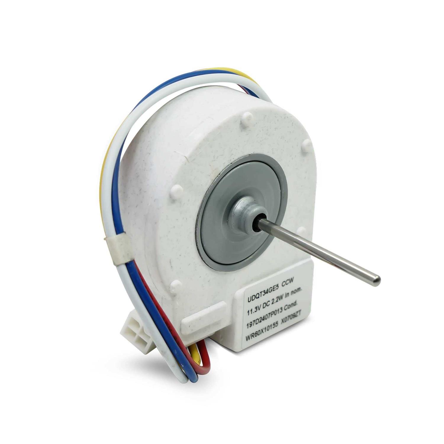 EvertechPRO Refrigerator Motor Dc Control Fan Replacement for GE WR60X10209 WR60X10065 WR60X10080 1195784 AH1483567