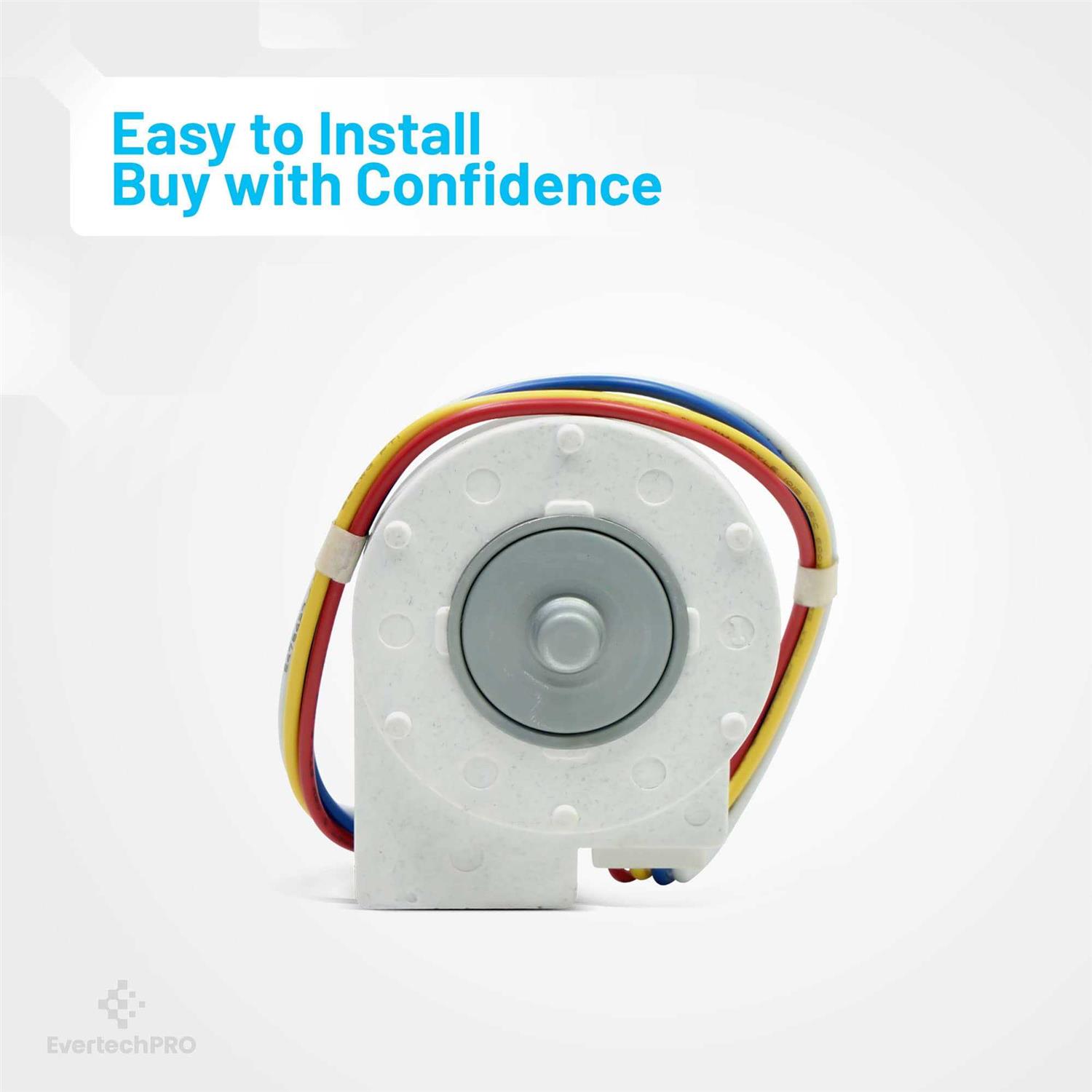EvertechPRO Refrigerator Motor Dc Control Fan Replacement for GE WR60X10209 WR60X10065 WR60X10080 1195784 AH1483567 - Image 5