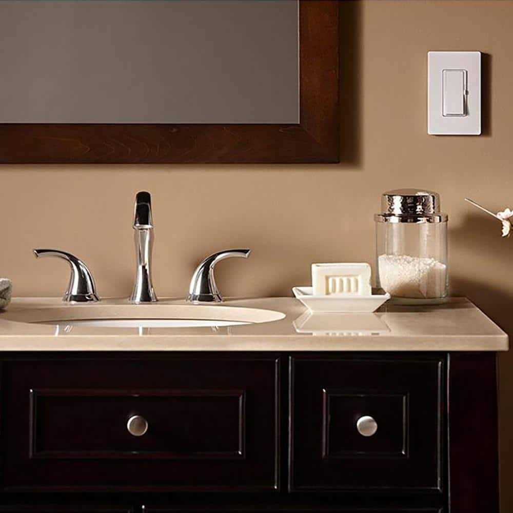 Lutron DVCL-153P-AL 3-Way/Single-Pole CFL/LED Diva Dimmer - Image 3