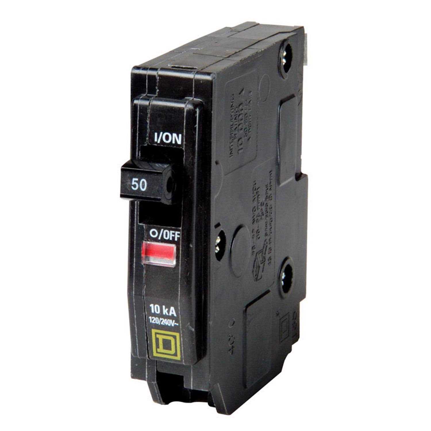 Square D QO 50 Amp Single-Pole Circuit Breaker - Image 3