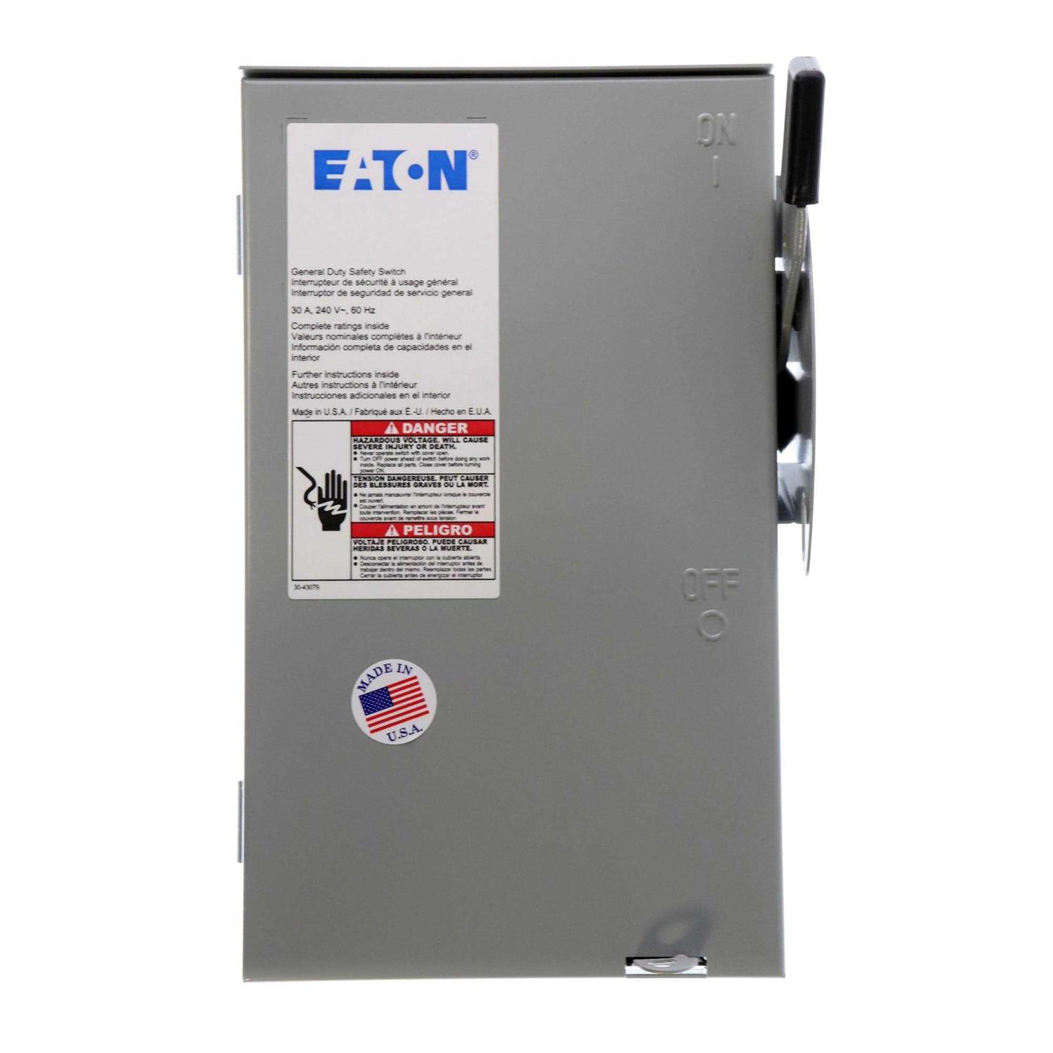 Eaton DG321NRB Safety Switch