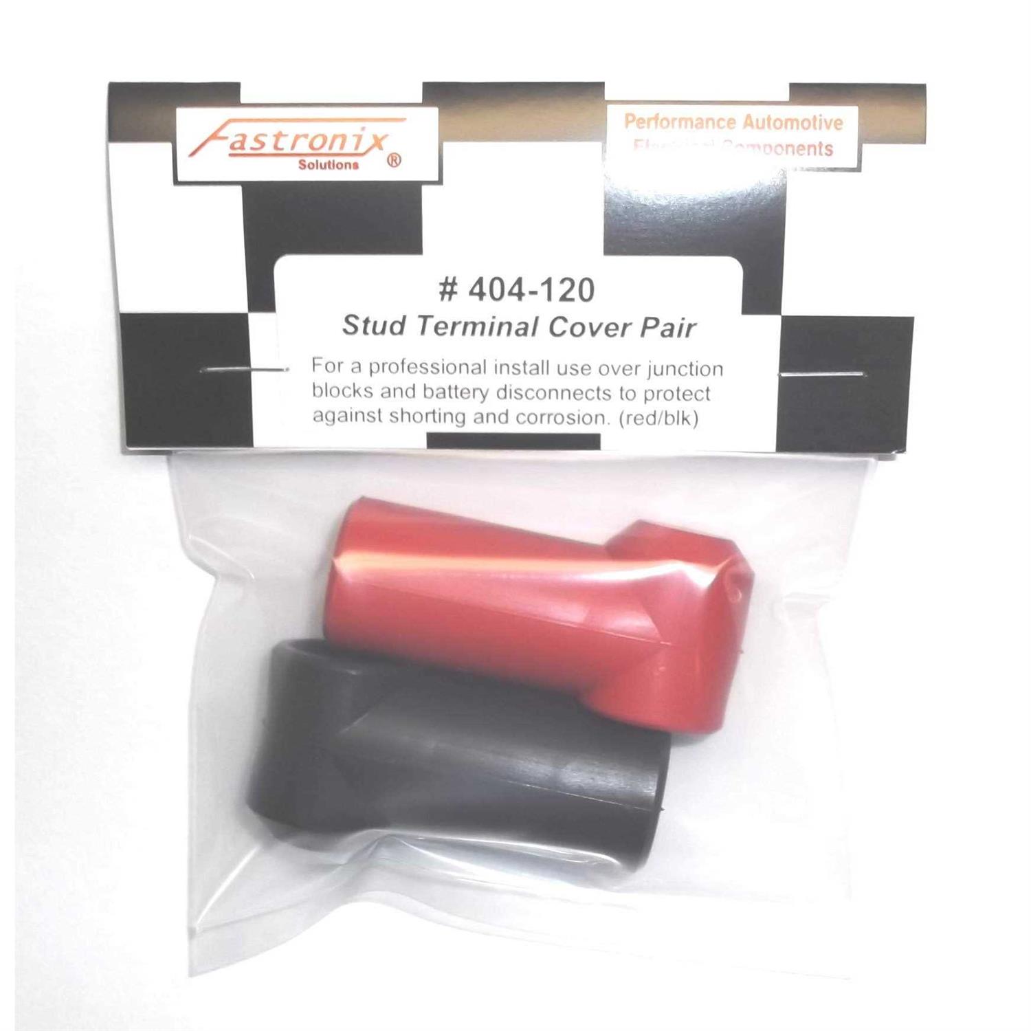 Fastronix 38 Stud Terminal Covers Red And Black - Image 2