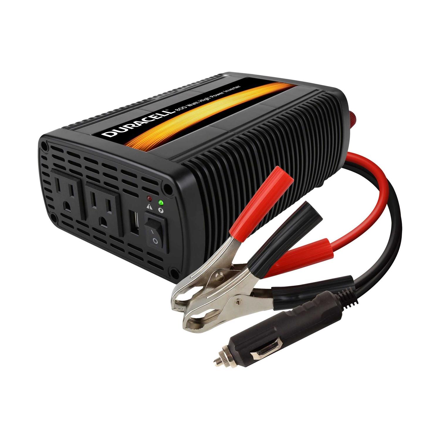 Duracell High Power Power Inverter - 800W - DC 12V