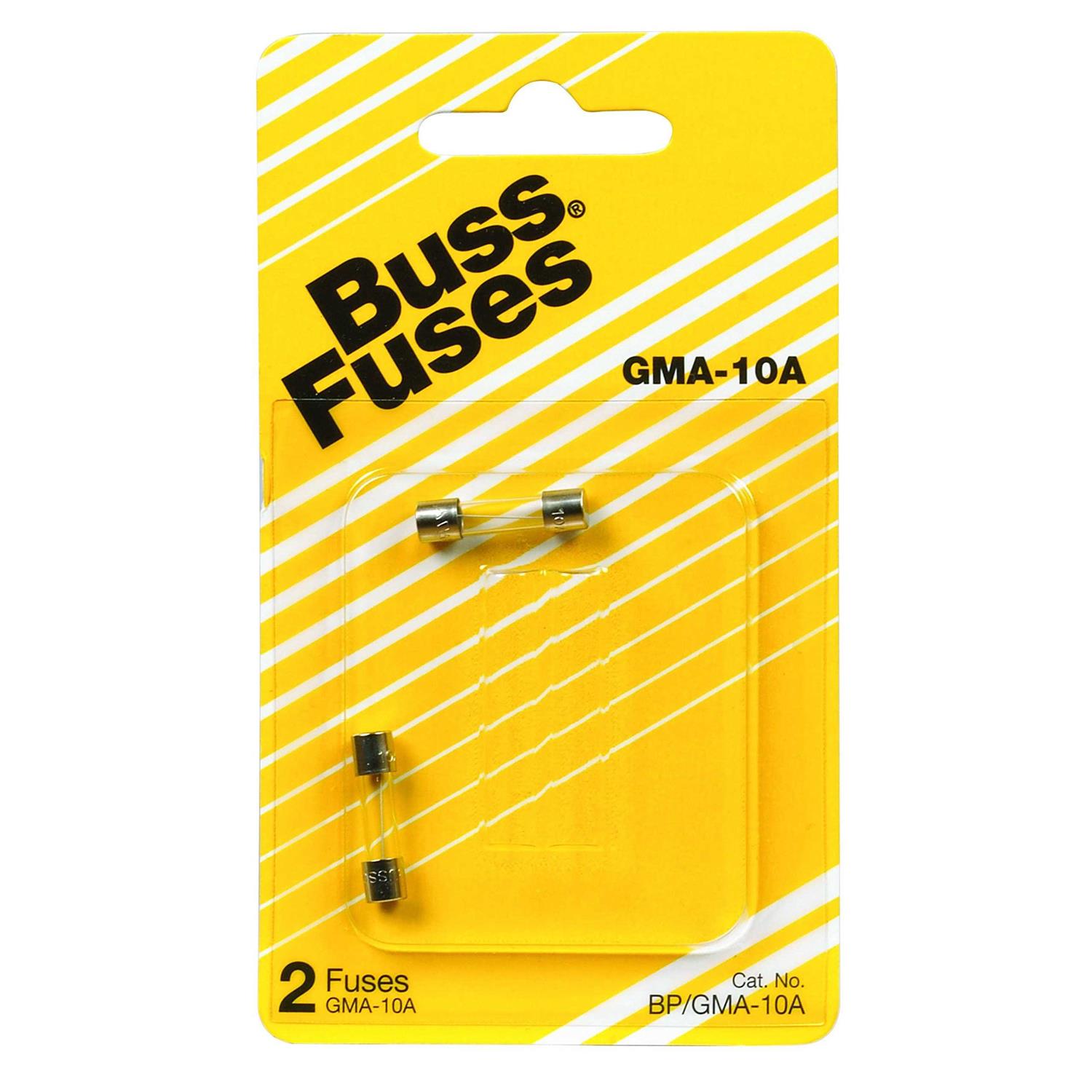 Bussmann Bp/gma-10A 10 amps Fast Acting Glass Fuse