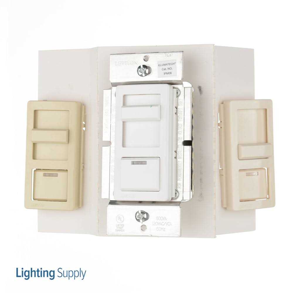 Leviton IllumaTech Magnetic Low Voltage Slide Dimmer IPM06-1LZ - Image 5