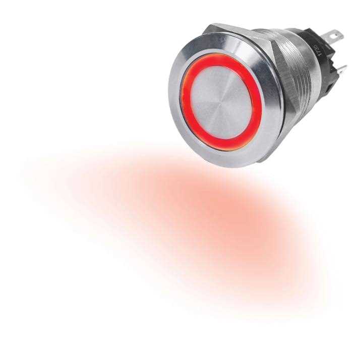 Blue Sea 4161 SS Push Button Switch - Image 3