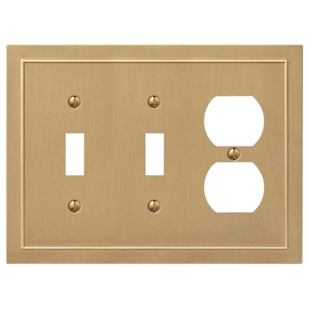 Amerelle Bethany 1 Gang Metal Wall Plate - Image 3