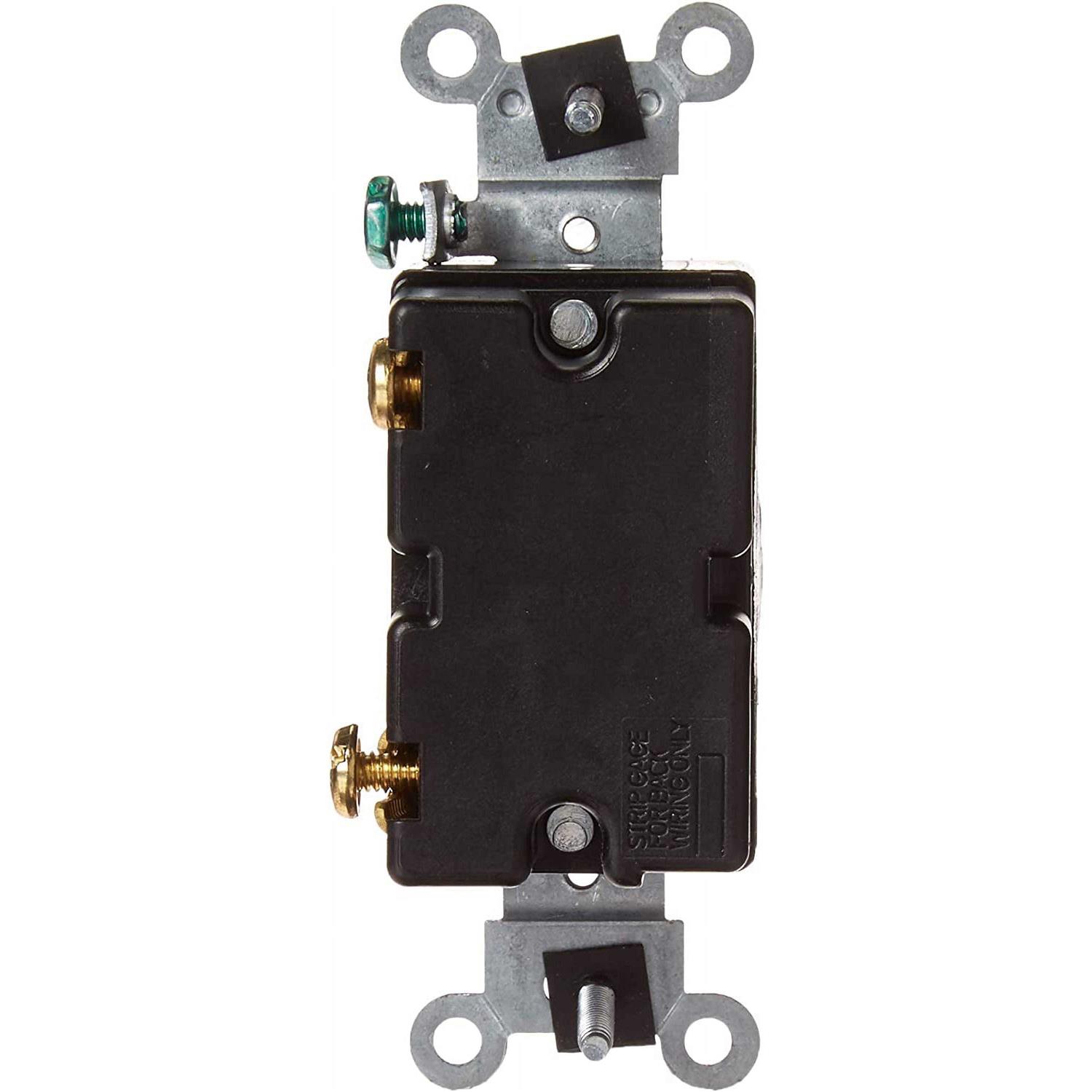 Leviton 1221-2KL Single-Pole Key Lock Power Switch - Image 2