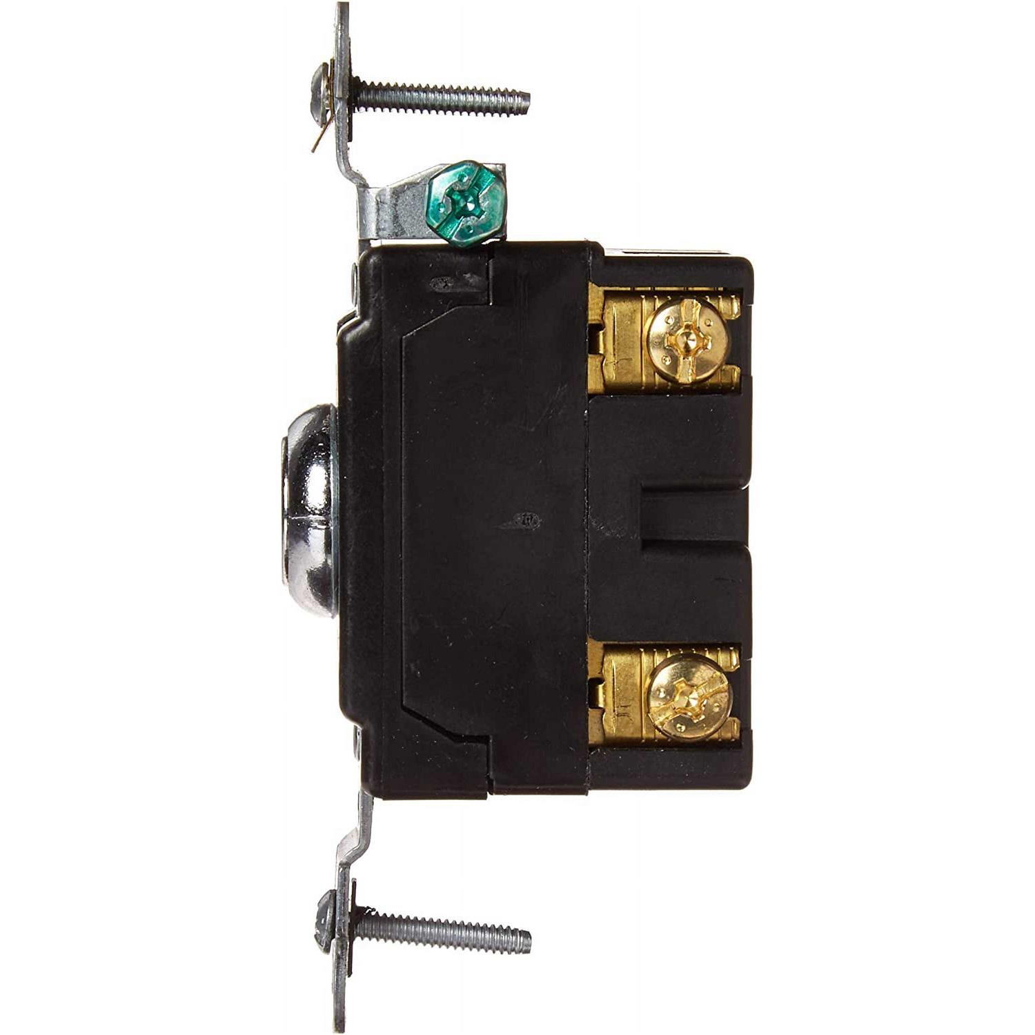 Leviton 1221-2KL Single-Pole Key Lock Power Switch - Image 3