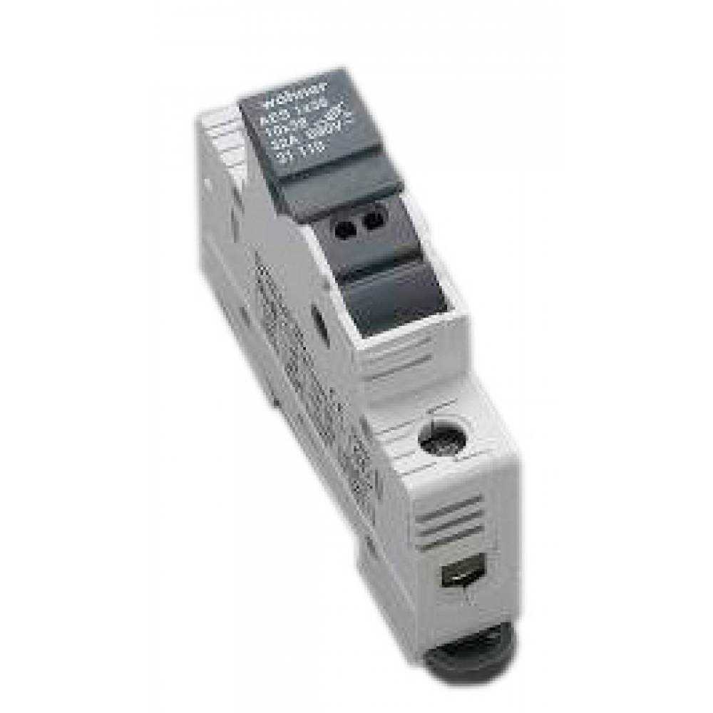 WOHNER 31110 Holder for Cylindrical Fuses 1 Pole 10 mm x 38 mm - Image 3