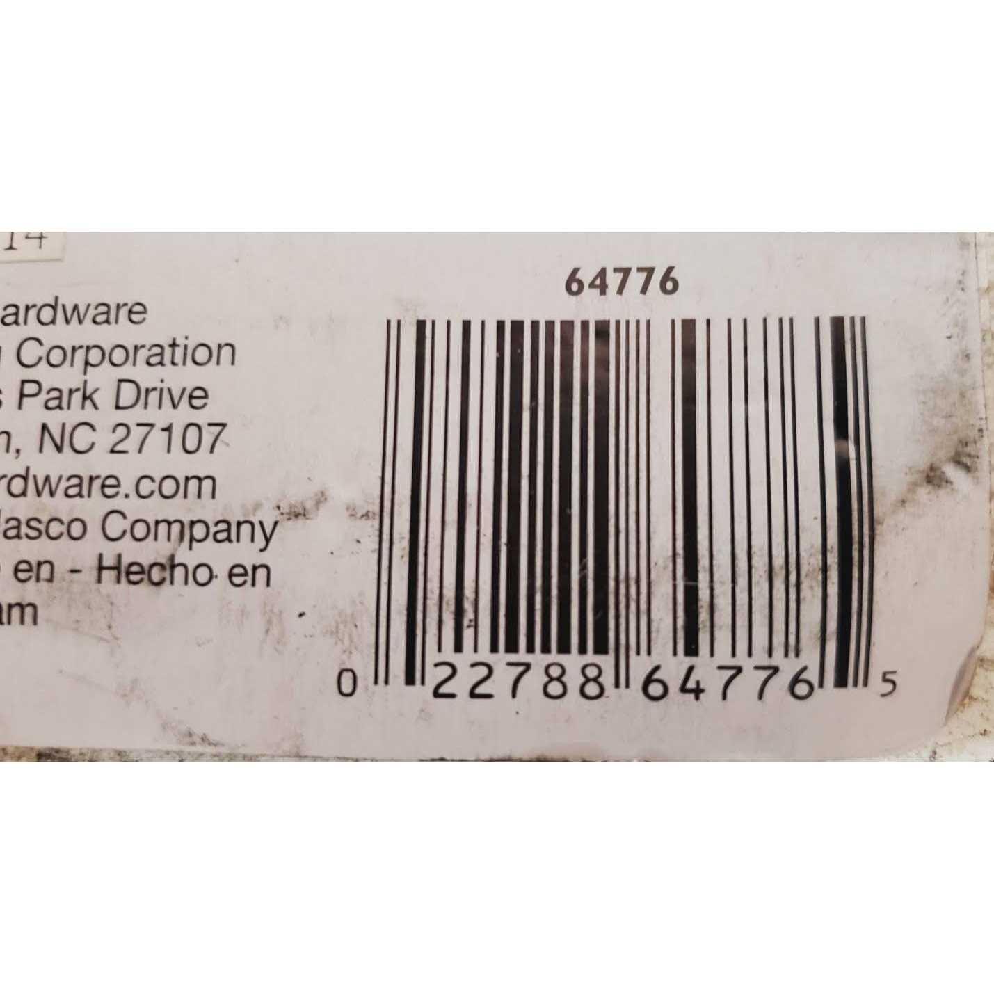 Brainerd 64776 Brushed Satin Pewter Beaded Single Duplex Cover Plate - Image 3