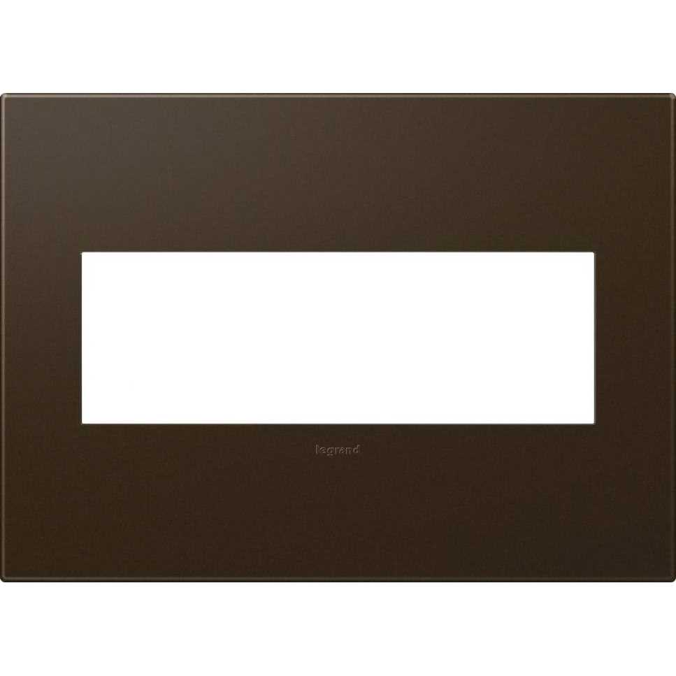 Adorne Plastics Wall Plate Gloss White / 3-Gang - Image 4
