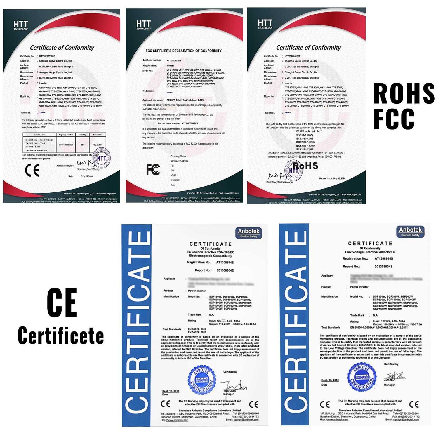 VEVOR Power Inverter 3500W Modified Sine Wave Inverter DC 24V to AC 120V Car Converter with LCD Display Remote Controller LED Indicator AC Outlets - Image 5