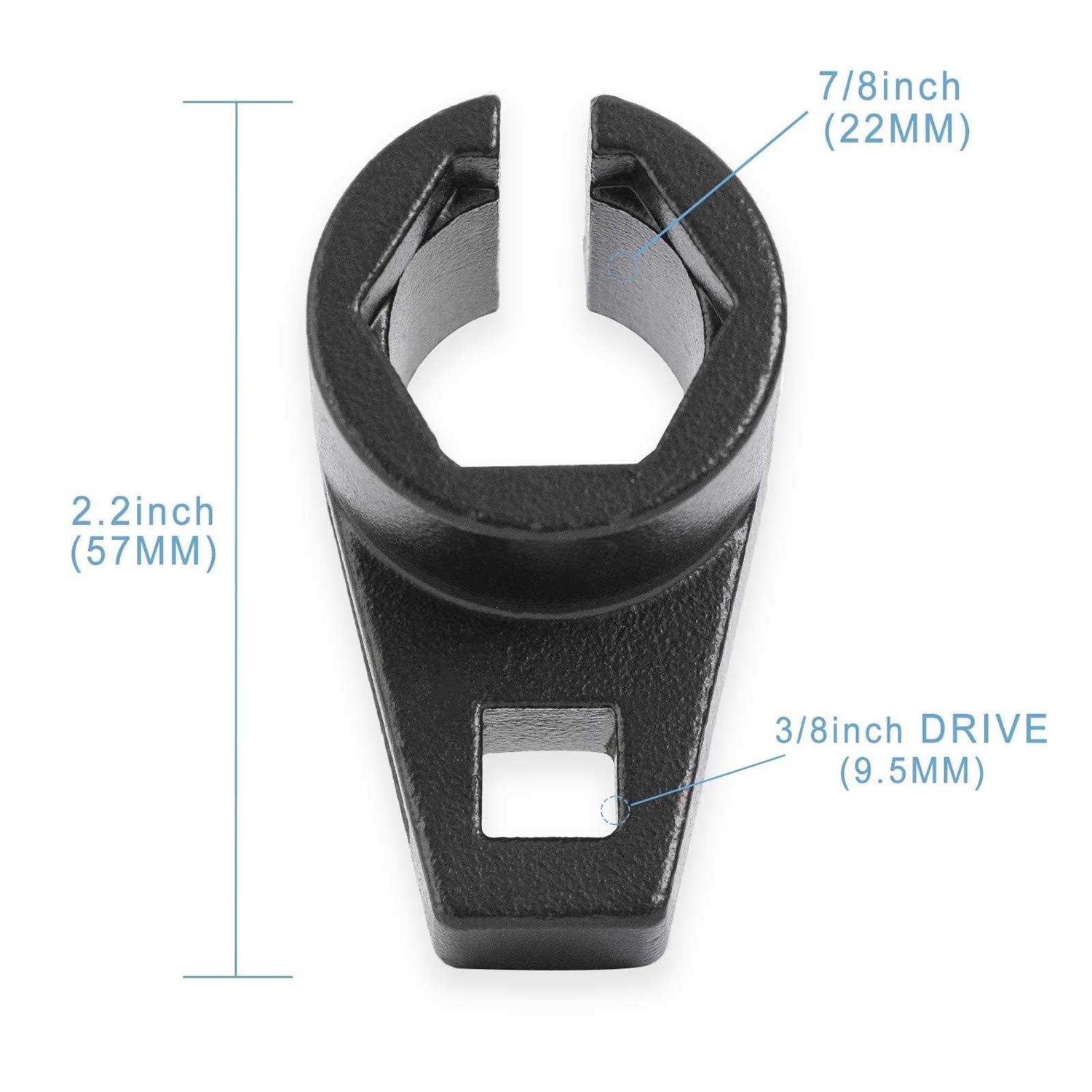 Aoerzn Premium Offset Oxygen Sensor Socket 3/8-Inch Drive 7/8-Inch - Image 5