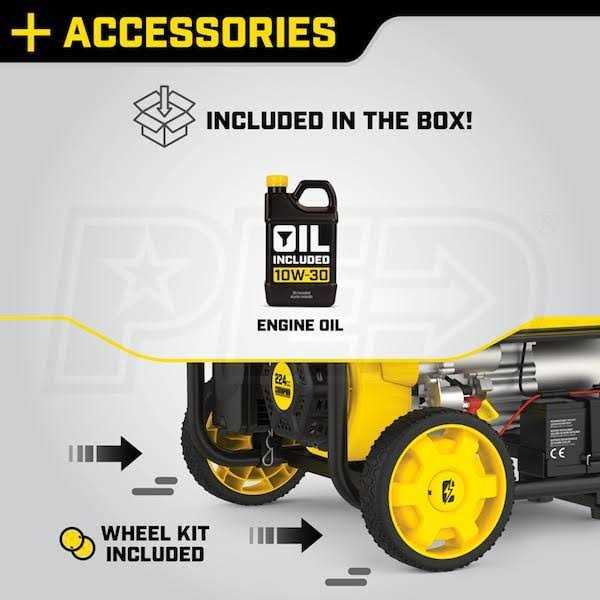 Champion 200971 3650 Watt Electric Start Portable Generator w/ RV Outlet & Wireless Remote - Image 5