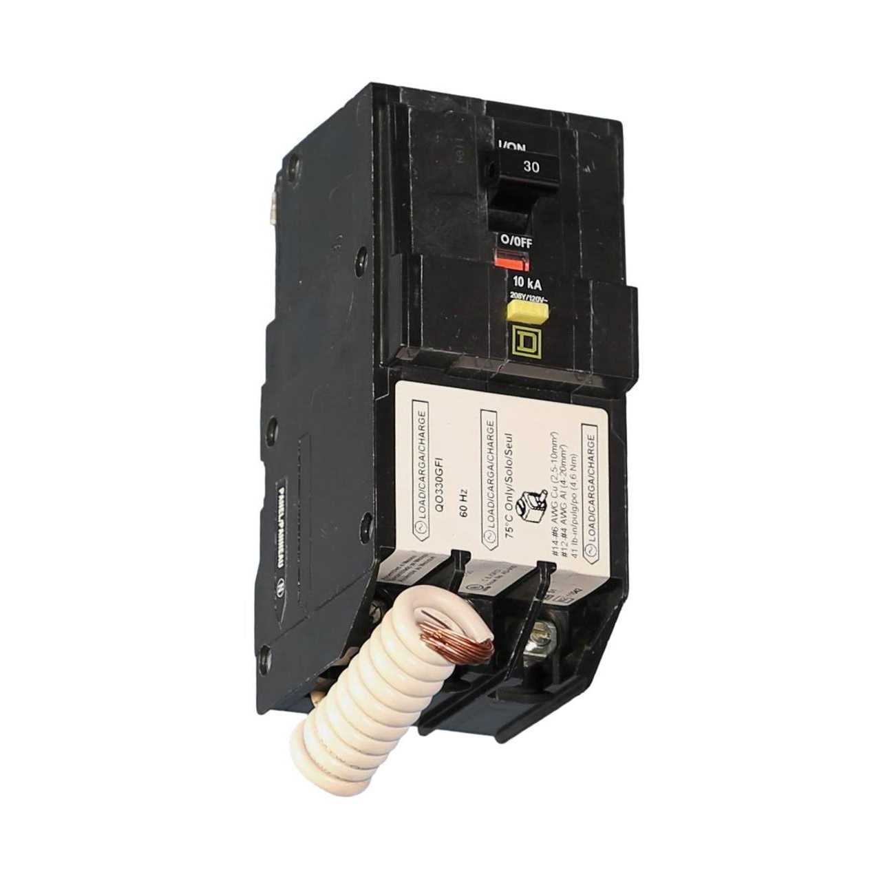 Square D QO330GFI 3 pole Circuit Breaker - Image 5