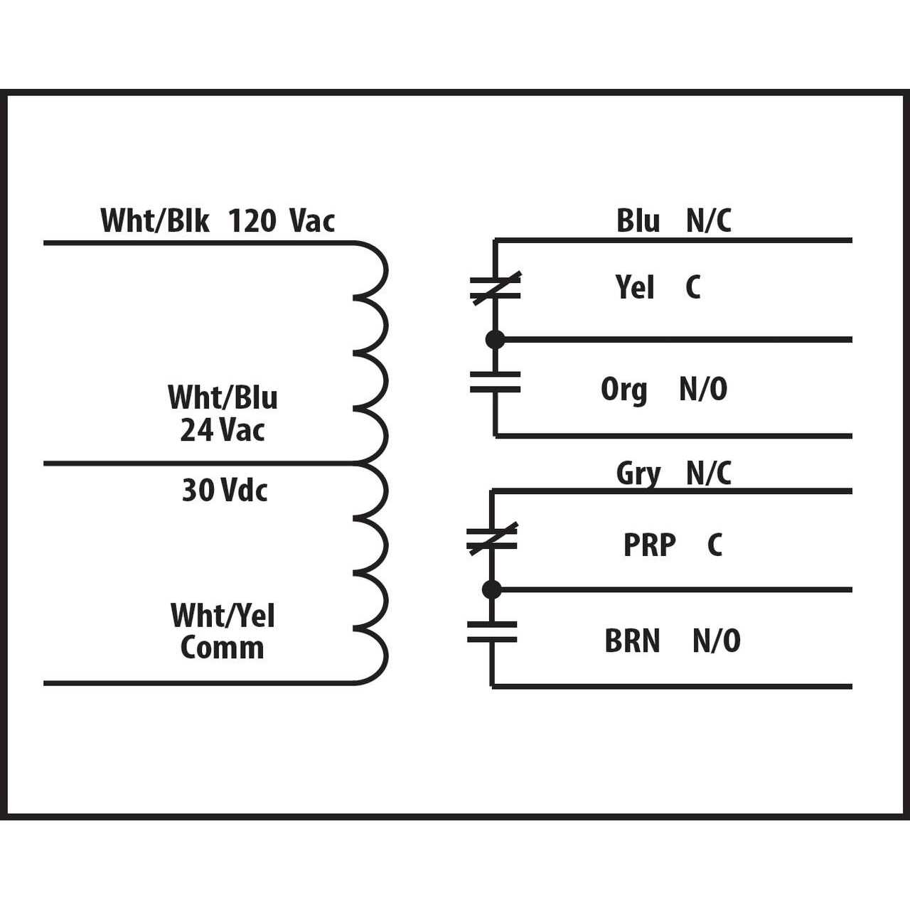 Functional Devices Enclosed Relay 20Amp Dpdt W/24 Vac/dc/120 Vac Coil RIB2401B2G - Image 2