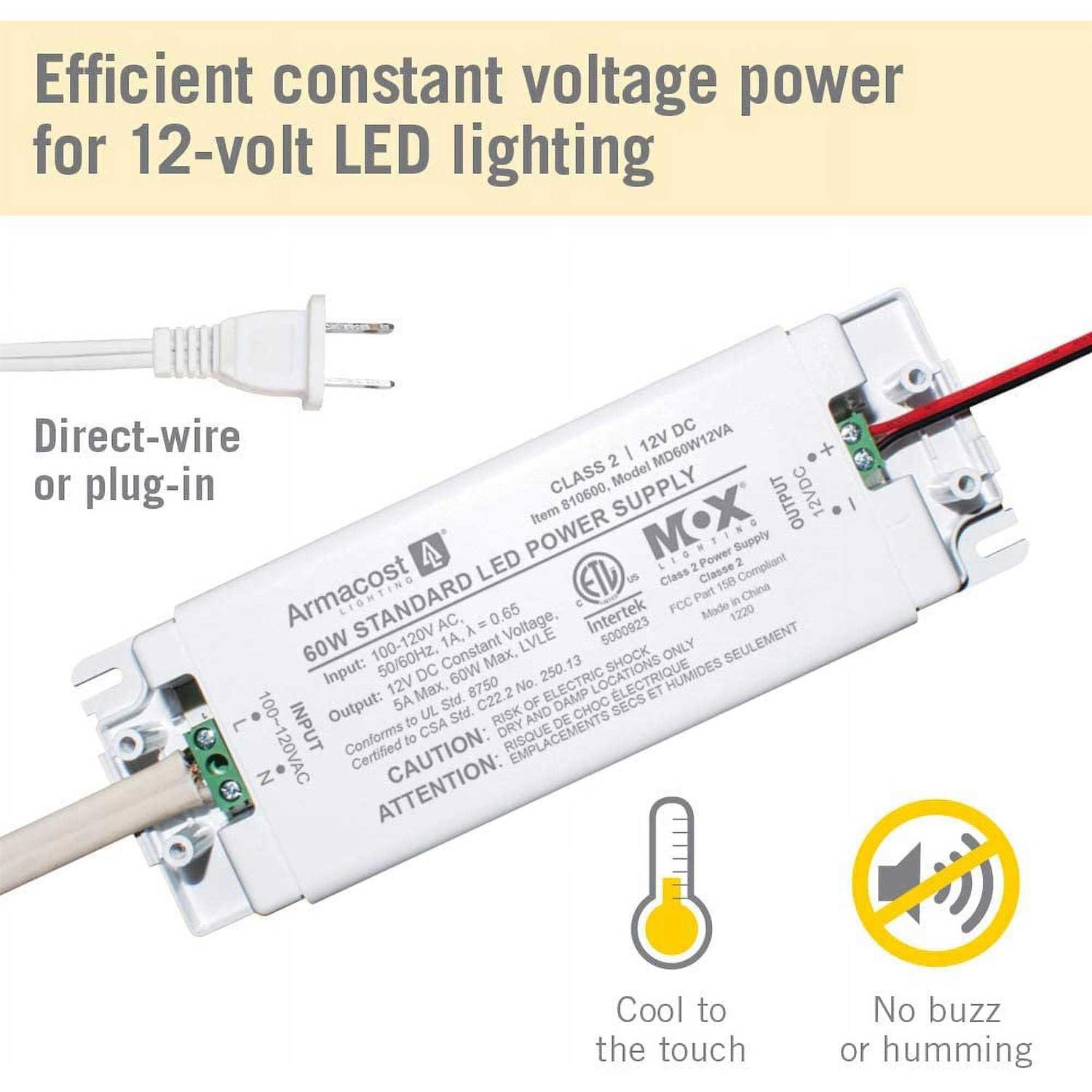Armacost Lighting Standard 12V DC LED Power Supply - Image 5
