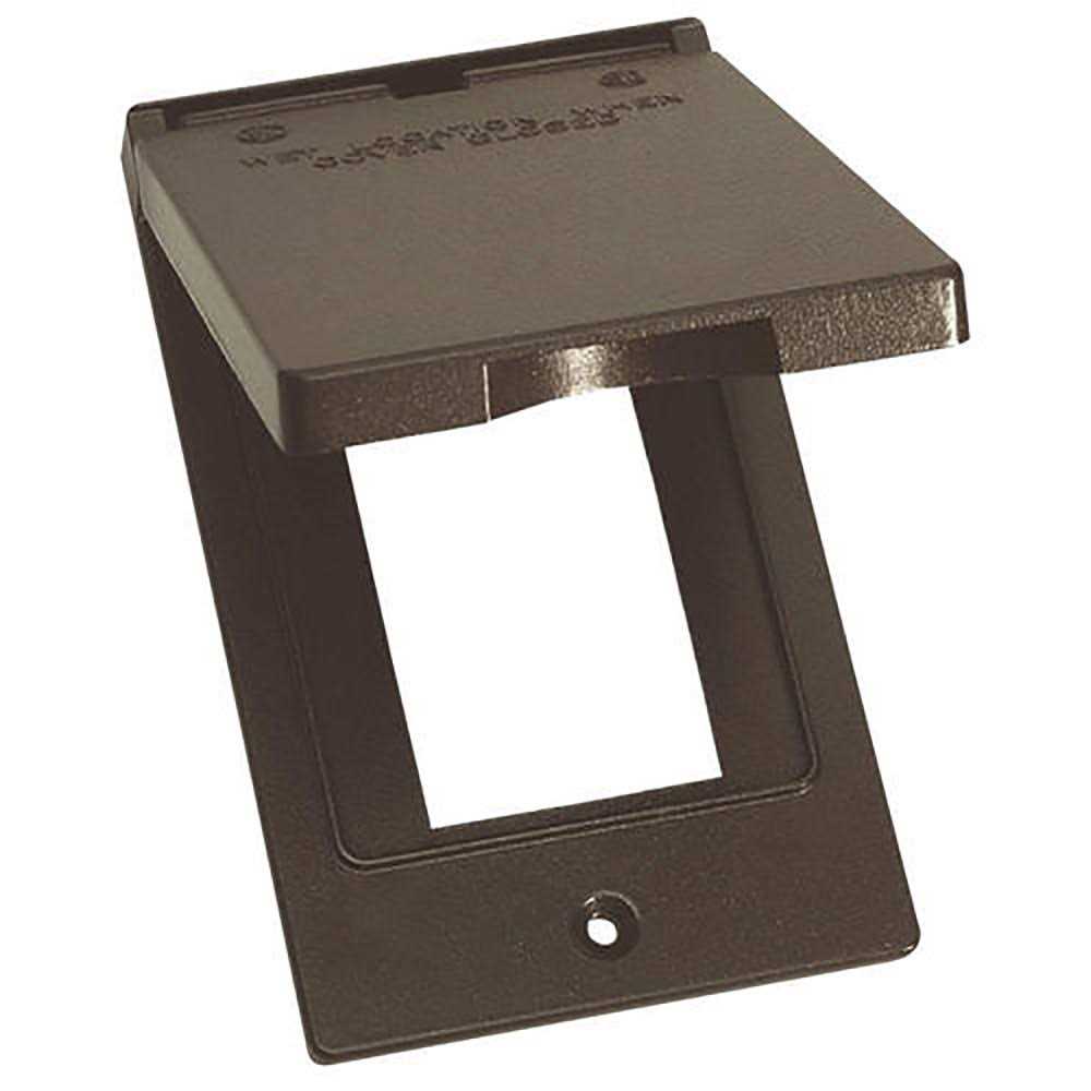 Sigma 1 gang Vertical GFCI Cover - Image 2