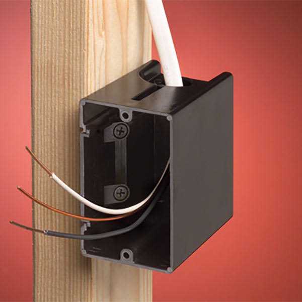 Arlington F101 Non-Metallic Outlet Box One-Box - Image 3