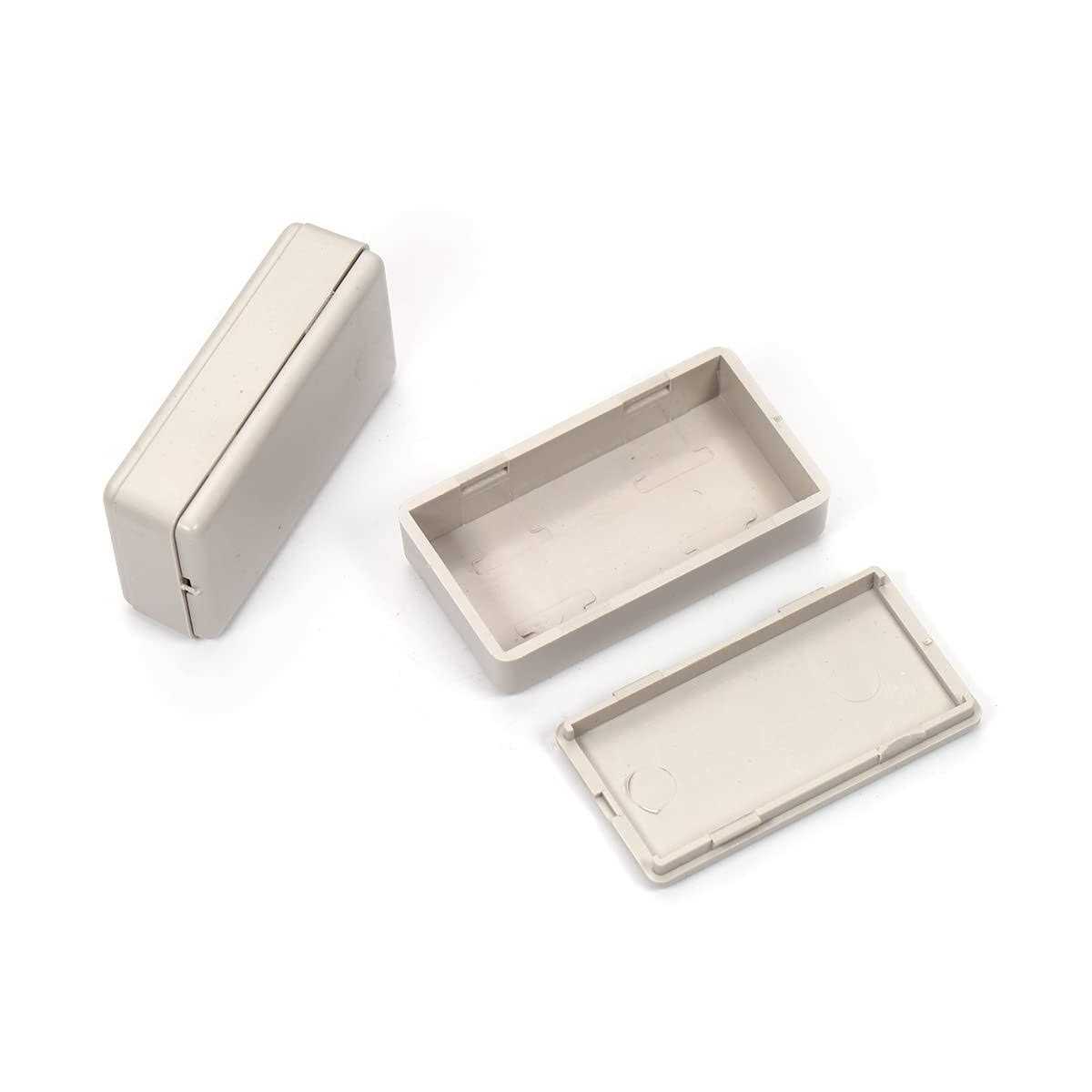 Fielect 5pcs Electronic Junction Box ABS Plastic Dustproof Junction Project Box Electrical Project Case Enclosure Power Junction Box 1.89 x 1.06 x - Image 3