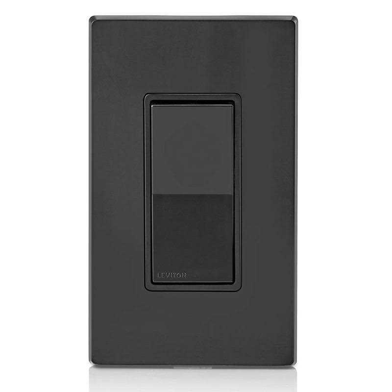 Leviton Black 15 Amp Decora Rocker Switch - Image 5