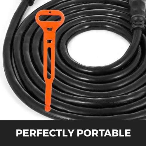 VEVOR RV Shore Power Extension Cord 36FT 50 Amp Weatherproof Heavy Duty 6/3 + 8/1 STW Twist Lock Cord 50 Amp RV Replacement Cor - Image 4