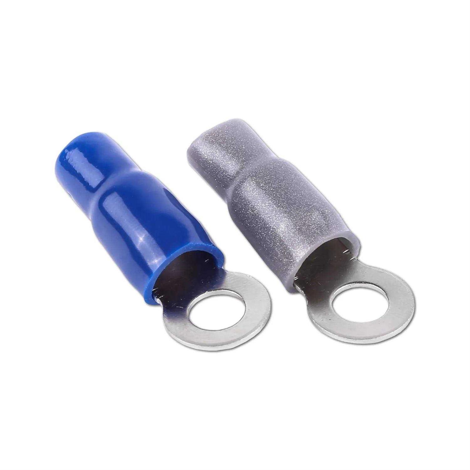 Skar Audio 4 Gauge Nickel Plated Premium Ring Terminals - Image 3