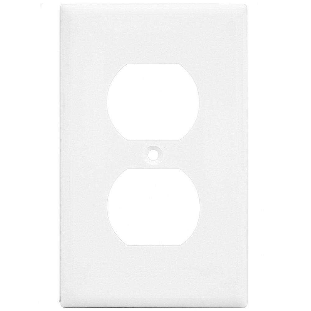 Enerlites 1-Gang Duplex Wall Plate