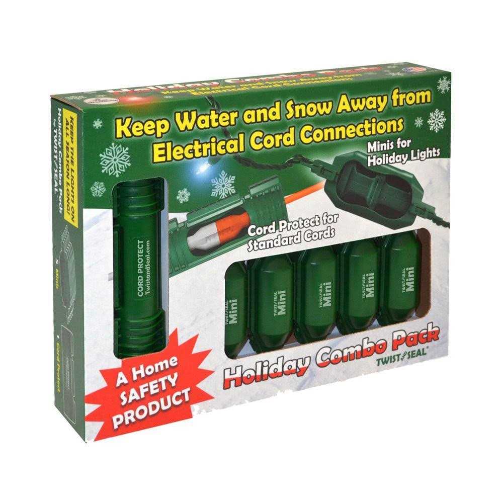Twist and Seal Holiday Light Safety