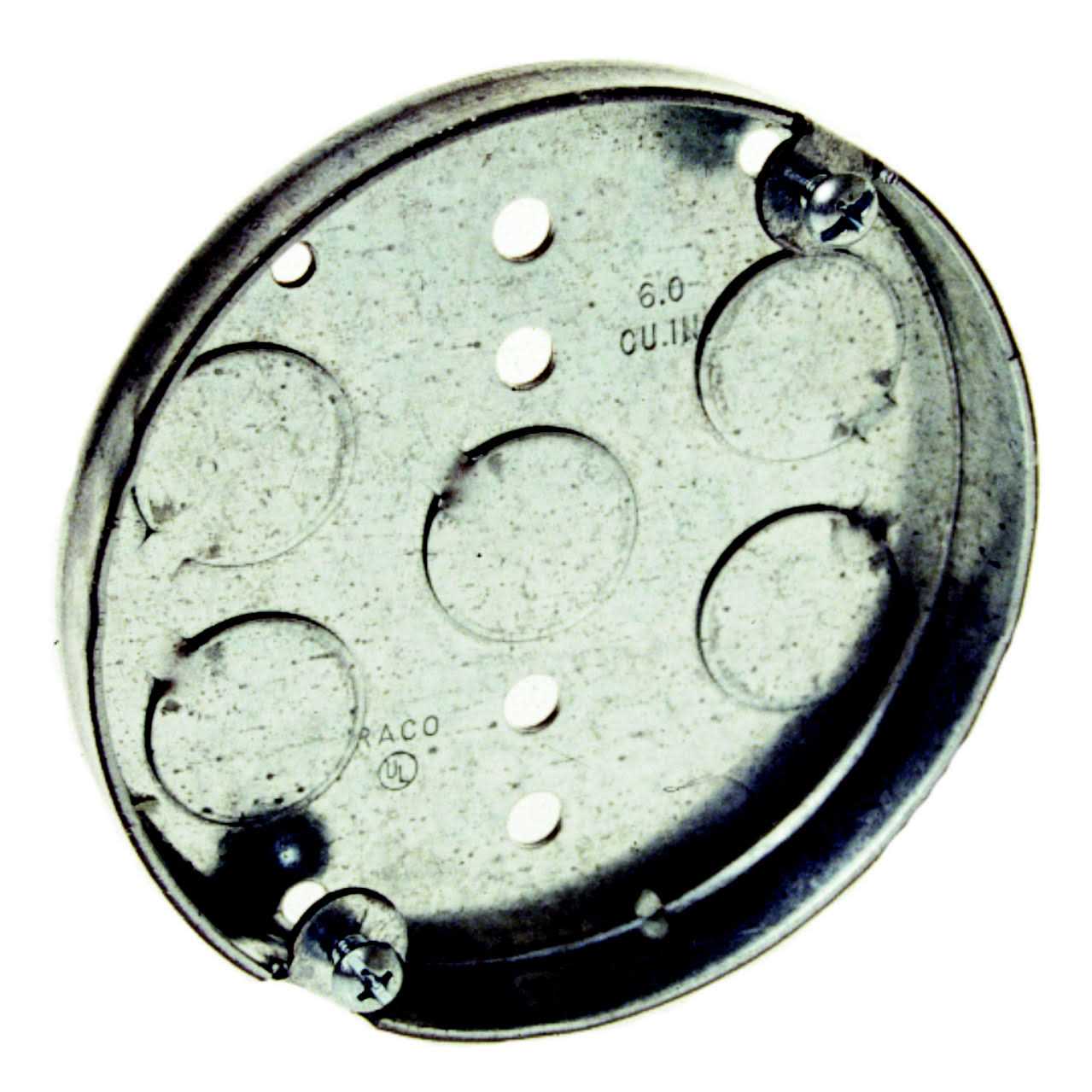 Raco Electrical Box,Round Ceiling Pan,4X1/2in 293 - Image 2