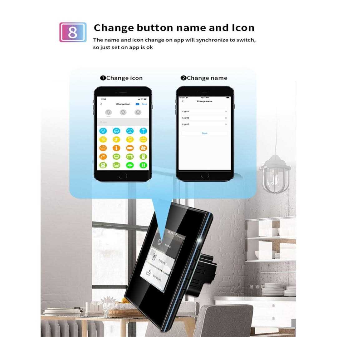 Smart Living&Technology Lcd Wi-Fi Light Switch SLT117 - Image 3
