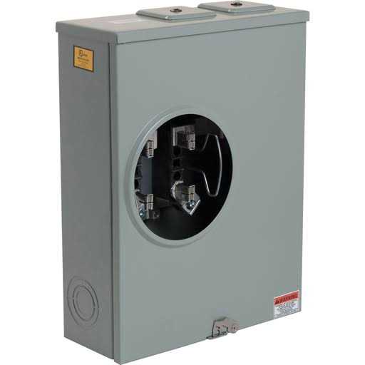 Square D 200 Amp Ringless Overhead/Underground Meter Socket U92197CCCPL - Image 2