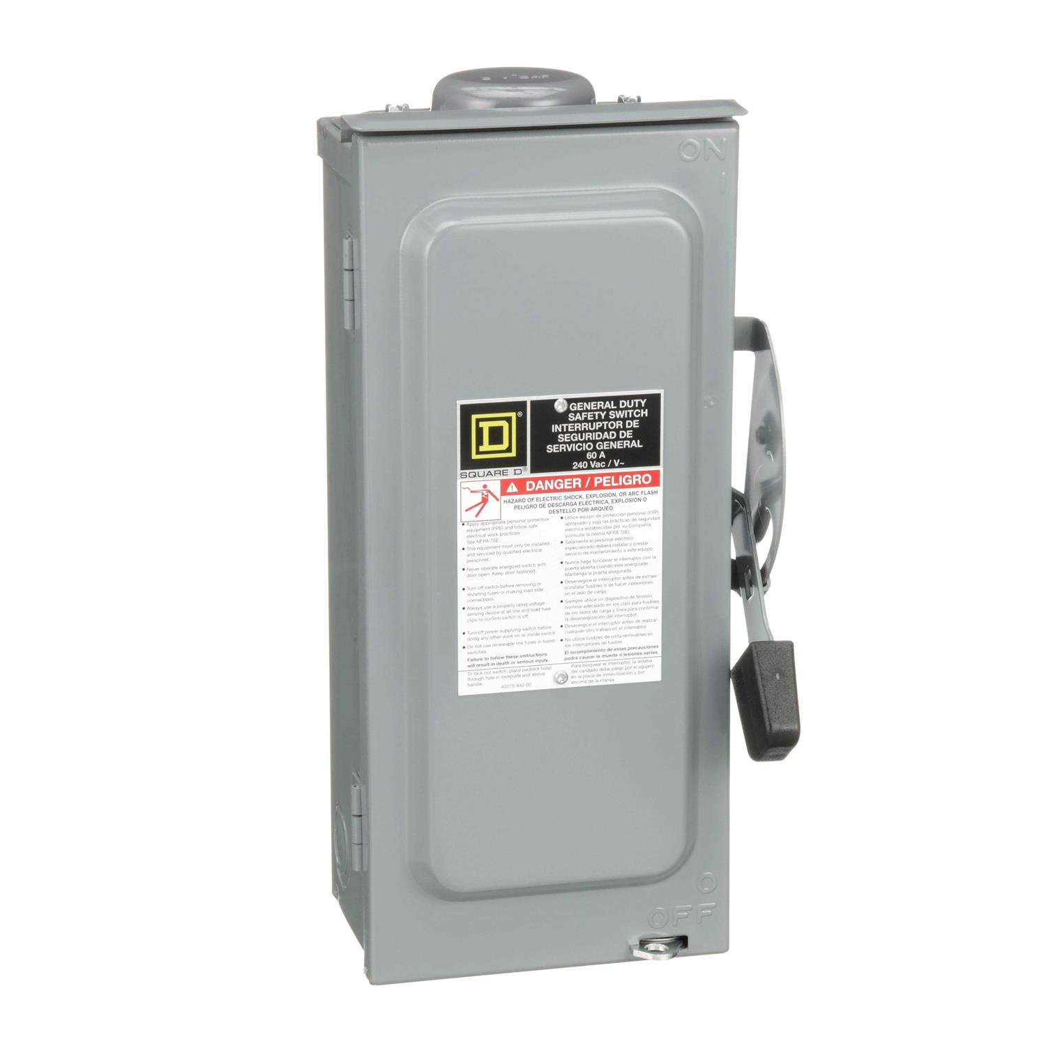 Square D D322NRB Safety Switch