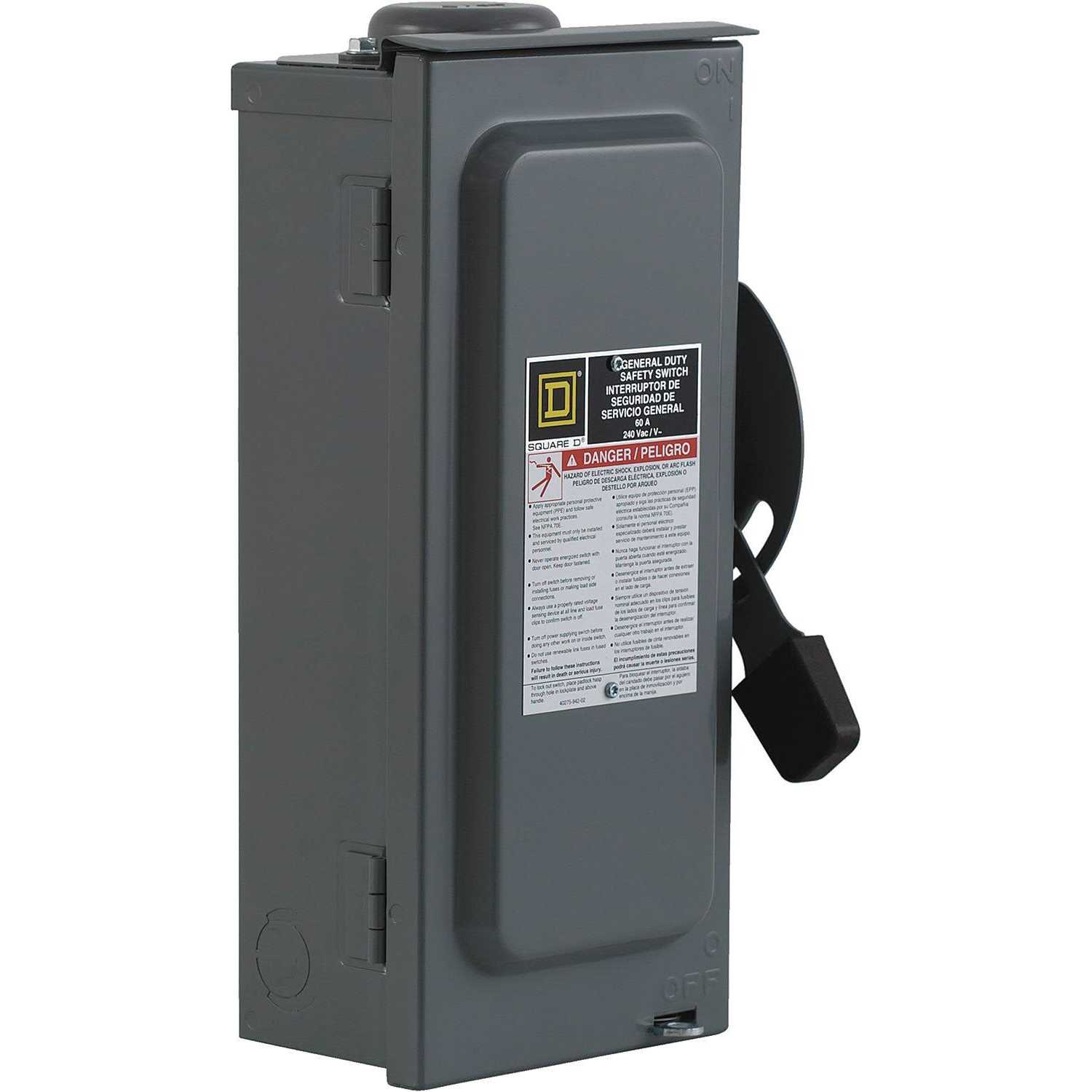 Square D D322NRB Safety Switch - Image 4