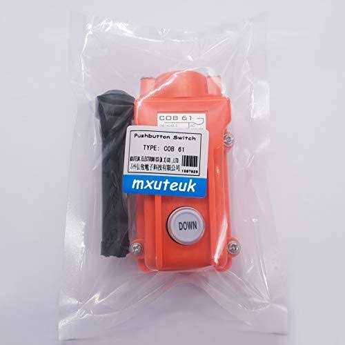 mxuteuk Rain Proof Up-Down Switch Control Station Crane Pendant Hoist Push Button Switch Momentary COB61-Up-Down - Image 3